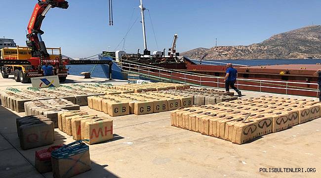 Emniyetin İstihbaratıyla 12 Ton Uyuşturucu Ele Geçirildi  