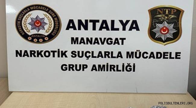 Manavgat İlçesinde Uyuşturucu Madde Ticareti Yapmak Suçundan 1 Şüpheli Tutuklandı 
