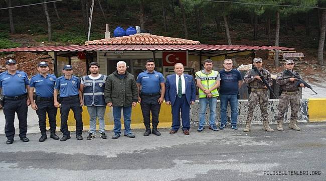 Menteşe Kaymakamı Bayram Tedbirlerini Yerinde İnceledi 