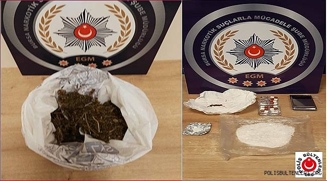 Narkotik Suçlarla Mücadele Şube Müdürlüğümüzce düzenlenen operasyonlarda 10 şahıs yakalandı 