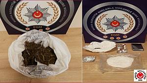Narkotik Suçlarla Mücadele Şube Müdürlüğümüzce düzenlenen operasyonlarda 10 şahıs yakalandı 