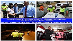 Ramazan Bayramı Tatili Boyunca Alınan Trafik Tedbirleri Sayesinde Can Kaybı Sayısında Azalma Yaşandı