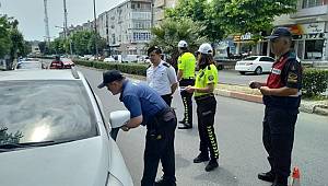 TEKİRDAĞ İL MERKEZİ VE İLÇELERDE TRAFİK DENETİMLERİ DEVAM EDİYOR