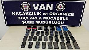 Van'da Gümrük Kaçağı Cep Telefonu Ele Geçirildi