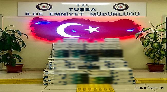 Van'da Gümrük Kaçağı Sigara Ele Geçirildi 