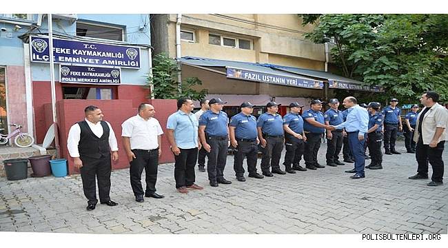 Adana Emniyet Müdürü Zafer Aktaş, Tufanbeyli, Saimbeyli ve Feke ilçelerinde ziyaretlerde ve denetimlerde bulundu. 