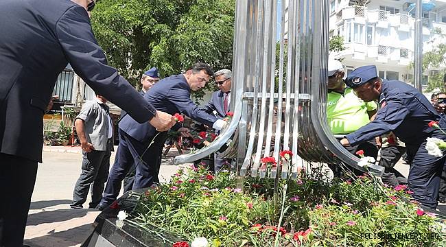 Antalya'da Helikopter Şehitleri Anıtında Şehitler İçin Anma Töreni Düzenlendi