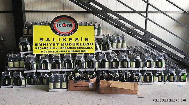 BALIKESİR EMNİYETİ MÜDÜRLÜĞÜ EKİPLERİ ALKOL SATIŞI YAPAN İŞ YERLERİNE DENETİM YAPTI  