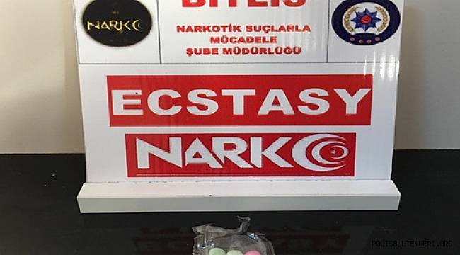 Bitlis' Narkotik Suçlarla Mücadele Şube Müdürlüğü Faaliyetleri