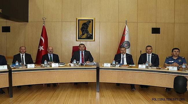 Emniyet Genel Müdürümüz Sayın Celal Uzunkaya Başkanlığında Koordinasyon Toplantısı Düzenlendi 