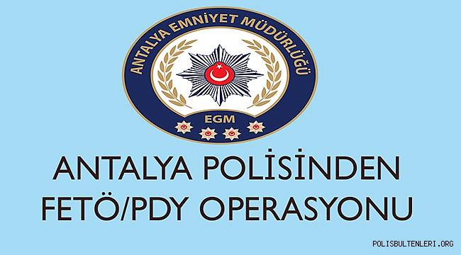 FETÖ/PDY Silahlı Terör Örgütünün Askeri Mahrem Yapılanmasına Yönelik Operasyon Düzenlendi 