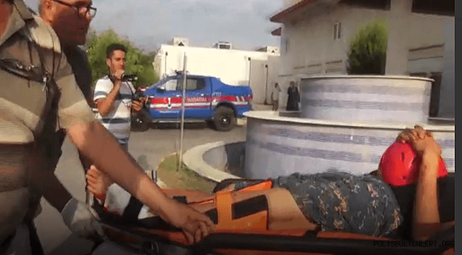 Jandarma Arama Kurtarma Timi Helikopter'le Yaralı Turisti Kurtardı