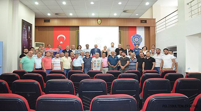 Menteşe Polisinden Anlamlı Toplantı 