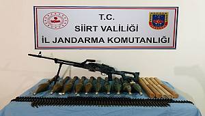 Siirt'in Pervari İlçesinde Terör Örgütü'ne Yönelik Operasyonda, Silah Ve Mühimmat Ele Geçirildi