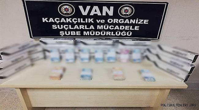 Van'da Gümrük Kaçağı Sigara Ele Geçirildi