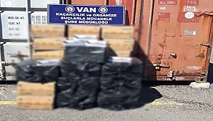 Van'da Gümrük Kaçağı Sigara Ele Geçirildi 