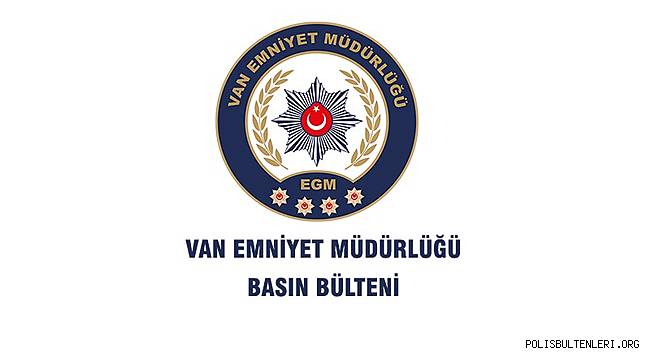 Van’ın Huzuru İçin Çalışıyoruz 