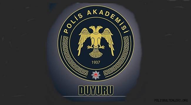 5.DÖNEM (Emni̇yet Mensubu) İlk Derece Ami̇rli̇k Eği̇ti̇mi̇ 2. Yedek Planlama Duyurusu 