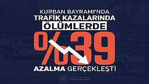 Bayram Tatilinde Trafikte Ölümler %39 Azaldı 