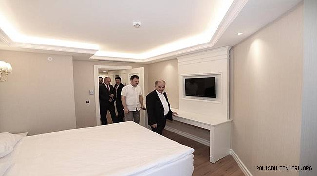 Emniyet Genel Müdürümüz Sayın Mehmet Aktaş Ankara Polis Moral Eğitim Merkezi Müdürlüğünde İncelemelerde Bulundu