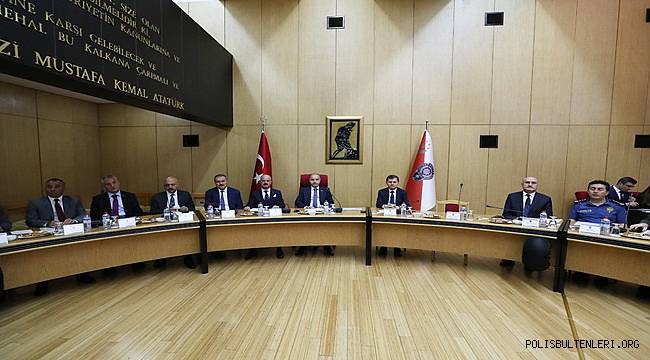 Emniyet Genel Müdürümüz Sayın Mehmet Aktaş Başkanlığında Koordinasyon Toplantısı Gerçekleştirildi