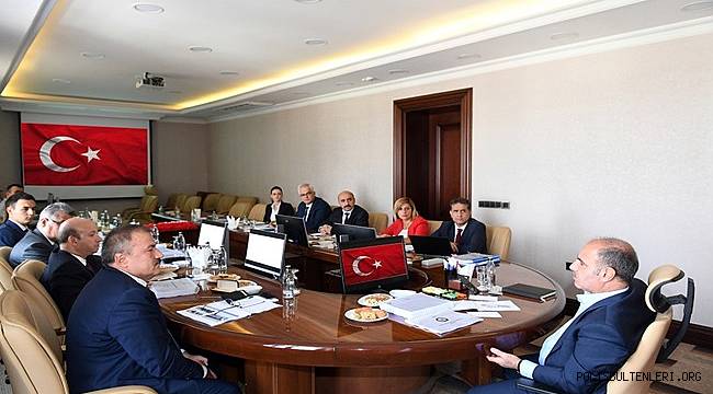 Emniyet Genel Müdürümüz Sayın Mehmet Aktaş İnşaat Emlak Daire Başkanlığının Çalışmaları Hakkında Bilgi Aldı 