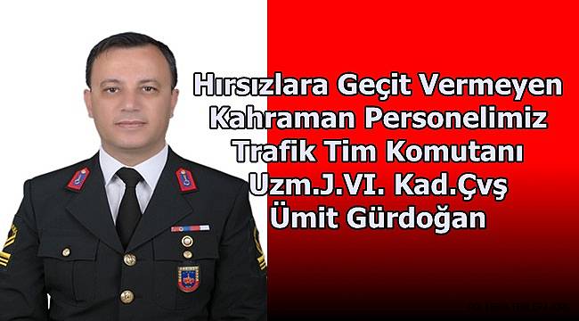 Hırsızlara Geçit Vermeyen Kahraman Personelimiz 