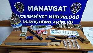 Manavgat İlçesinde “Görevi Yaptırmamak için Direnme ve Kamu Malına Zarar Verme” Olayına Karışan şüpheliler Yakalandı 