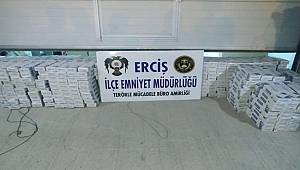 Van'da Gümrük Kaçağı Sigara Ele Geçirildi 