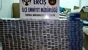 Van'da Gümrük Kaçağı Sigara Operasyonu