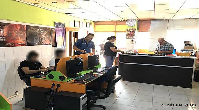 Antalya'da Okullar Çevresinde Çocukların Korunmasına Yönelik Denetim Uygulaması Yapıldı