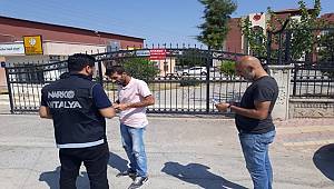 Antalya'da Uyuşturucu İle Mücadele Alanında Okullar Ve Çevrelerinde Denetim Yapıldı