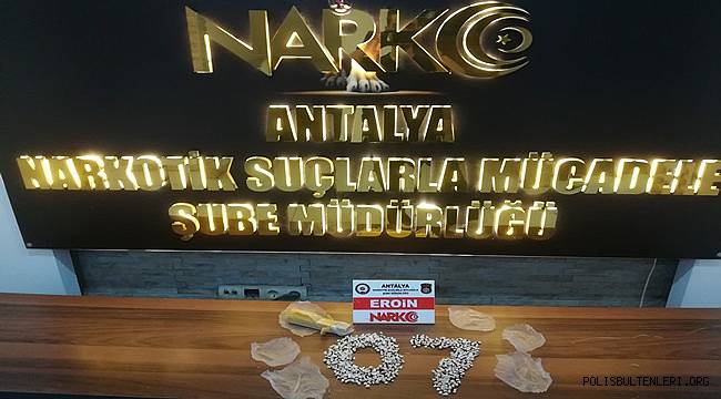 Antalya'da Uyuşturucu Madde Ticareti Yapmak Suçundan 4 Şüpheli Yakalandı