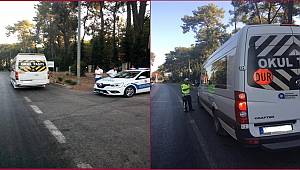 Eğitim Öğretimin İlk Gününde Antalya’da Okul Servis Araçları Denetlendi