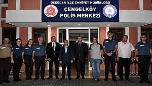 Emniyet Genel Müdürümüz Sayın Mehmet Aktaş, Çengelköy Polis Merkezi Amirliği’ni Ziyaret Etti