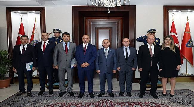 Emniyet Genel Müdürümüz Sayın Mehmet Aktaş, Kosova Bakan Yardımcısı Sayın Abdulselami Shkodra ve Beraberindeki Heyet ile Bir Araya Geldi 
