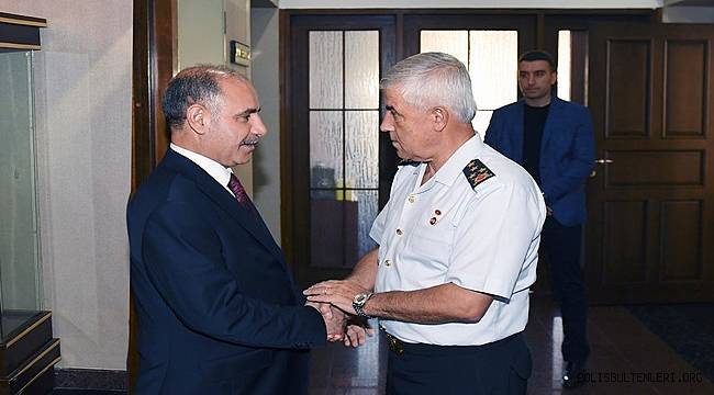 Emniyet Genel Müdürümüz Sayın Mehmet Aktaş ve Beraberindeki Heyet Jandarma Genel Komutanı Orgeneral Sayın Arif Çetin’e İade-i Ziyarette Bulundu 