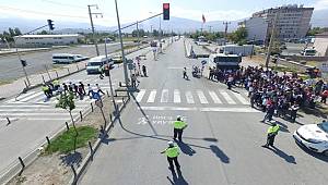 Iğdır’da Öğrencilere Uygulamalı Trafik Güvenliği Eğitimi Verildi