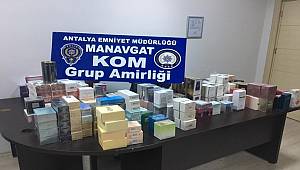 Manavgat İlçesinde Gümrük Kaçağı Parfüm ve Yağma Olayının Şüphelileri Yakalandı