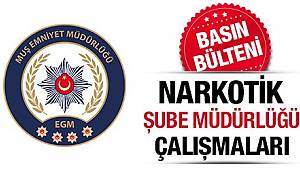 Muş Narkotik Suçlarla Mücadele Şube Müdürlüğünün Çalışmaları 