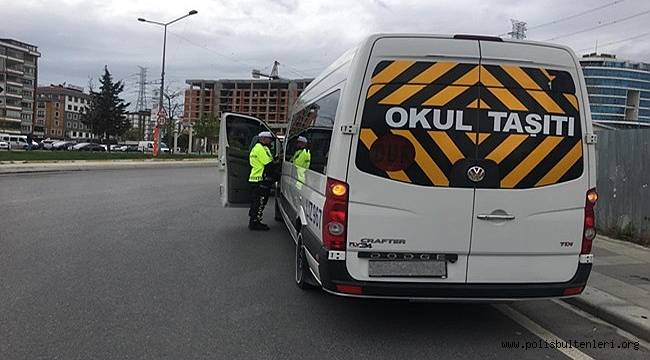 Ülke Genelinde Okul Servis Araçları Denetimi Gerçekleştirildi