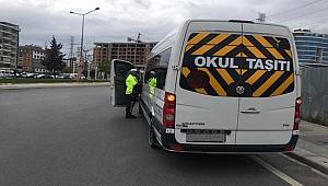 Ülke Genelinde Okul Servis Araçları Denetimi Gerçekleştirildi