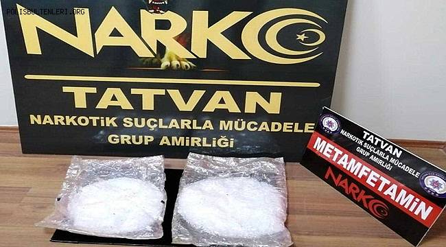 Bitlis Polisi 972 Gram Metamfetamin Maddesi Ele Geçirdi 