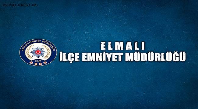 Elmalı İlçesinde Meydana Gelen Akü Hırsızlığı Olaylarının Şüphelisi Yakalandı 