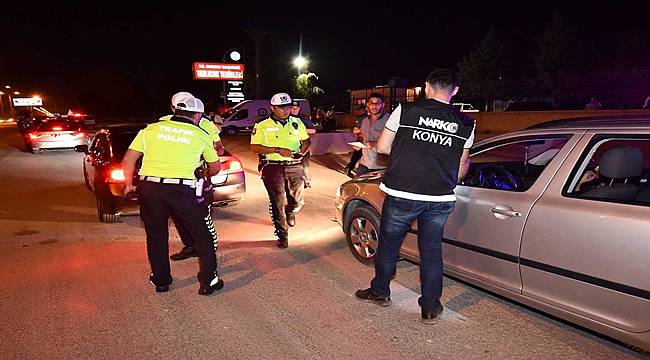Konya Emniyeti Müdürlüğü Uyuşturucu ve uyarıcı madde kullanımına Geçit Vermiyor 