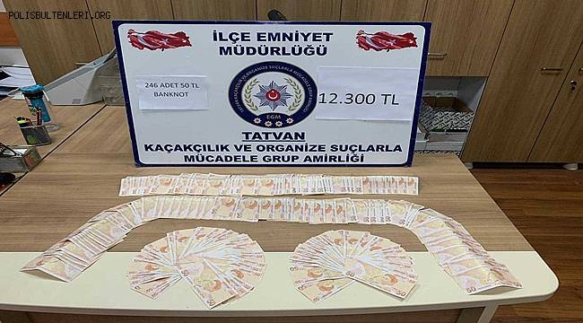Tatvan Kaçakçılık ve Organize Suçlarla Mücadele Grup Amirliğimiz Görevlilerimizce Yapılan Çalışmalar 