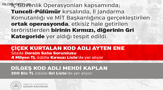 Terör Örgütü PKK’ya Ağır Darbe 
