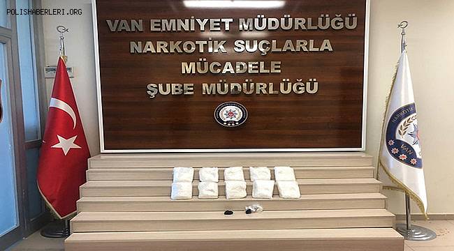 Van'da Uyuşturucu Operasyonu 