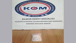 BALIKESİR POLİSİNDEN UYUŞTURUCU OPERASYONU