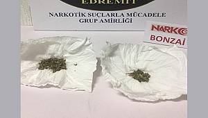 BALIKESİR POLİSİNDEN UYUŞTURUCU OPERASYONU 